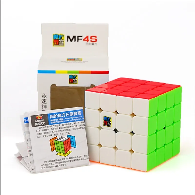 MoYu MF4S 4x4x4 магический куб Cubing класс MF4S скорость 4x4 куб MOYU mf4s головоломка 4X4 волшебный куб Moyu MF 4X4 куб игрушка