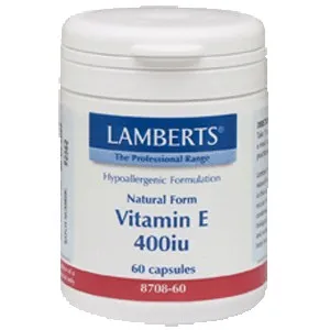 

LIFELIKE VITAMIN E 400 IU 60 CHAP LAMBERTS