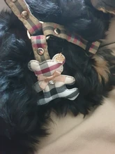 Harness Leash Chain Teddy Walking-Rope Collar Dog Small Medium Pet-Dog Classic Check