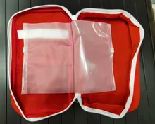 Botiquín de primeros auxilios portátil vacío, grande, para el hogar, acampada al aire libre, viaje, tratamiento de emergencia, bolsa médica, nuevo estilo