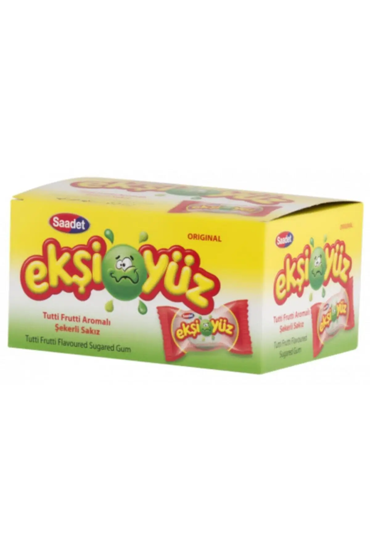 SAADET-chicle de cara agria, 100 piezas, gran truco para deliciosas caras agrias, envío gratis