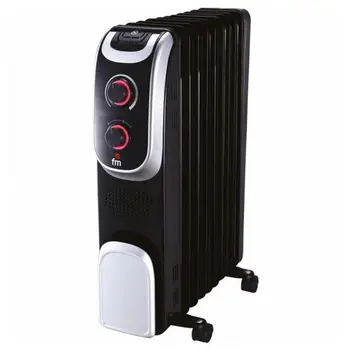 

Oil-filled Radiator (9 chamber) Grupo FM RL-20 2000W Black