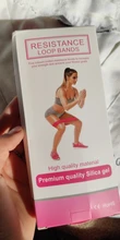 Juego de bandas de resistencia para entrenamiento elástico, bandas de goma para glúteos, cinta expansora de entrenamiento para Yoga, Fitness, cinta para glúteos, 5 uds.