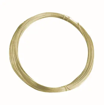 

62220153 wire brass, толщ.0,6mm, 10m. Gloria ex