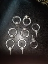 Ring-Hooking-Nut Screws Lifting Eyebolt Eye-Nuts/screw-Ring 304-Stainless-Steel M6 M8