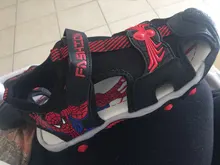 Sandalias de verano para niños, zapatos de playa, dibujo de Spider-Man, suaves