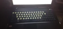 Keyboard Sticker Russian Letters Ultrabright Fluorescence Luminous Sticker