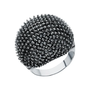 

Silver ring with marcasite sunlight sample 925