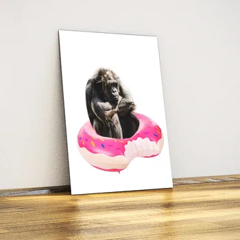 

Gorilla Donut-Decorative Metal Table