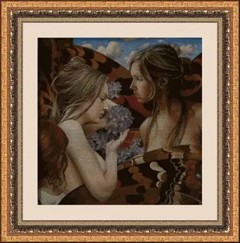 

CROSS STITCH KIT PANDATHREAD GREAT PAINTERS 32378