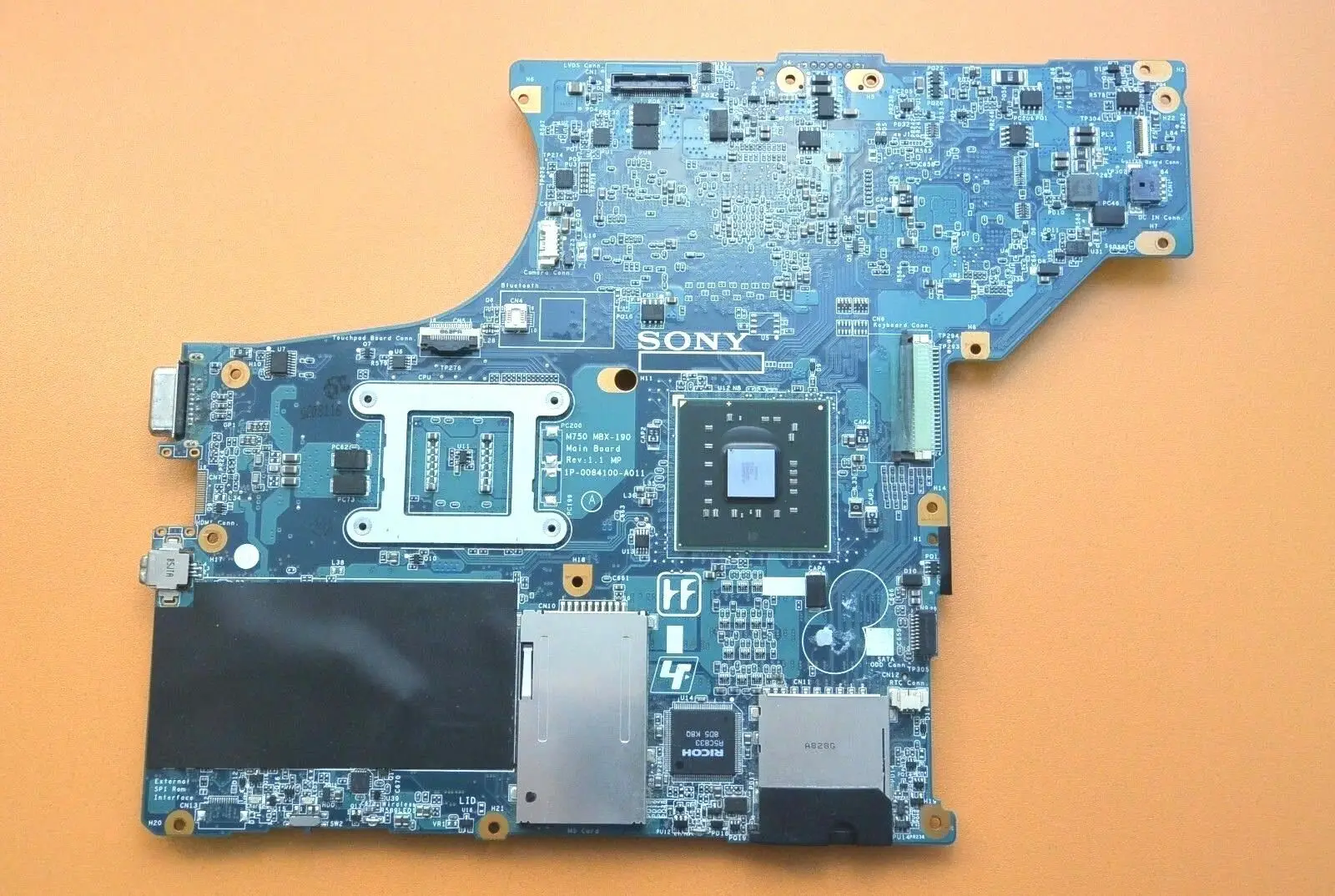 SONY VAIO VGN-SR SR11MR PCG-5N4P Motherboard нерабочая Материнская плата на Запчасти 1P-0084100 |
