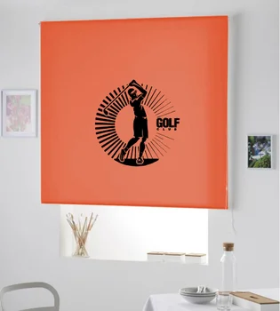 

Blind Iroa rolling Youth sports/Golf! ROLLER BLINDS TRANSLUCENT! (ORANGE 100X175)
