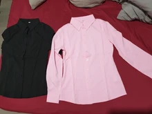 Camisas coreanas De algodón De manga larga para Mujer, blusa básica De talla grande, color blanco, 2020