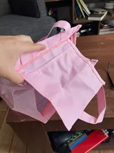 PURDORED-fiambrera grande para mujer, bolsa de caja de almuerzo con aislamiento térmico, enfriador, Bento, contenedor de almuerzo, bolsa de almacenamiento de alimentos, 1 ud.