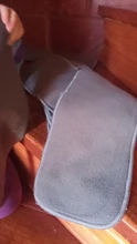 Feliz flauta 10 Uds bebé pañales de carbón de bambú del trazador de líneas, inserción de pañal para pañal de tela para bebé pañal lavable 4 capas
