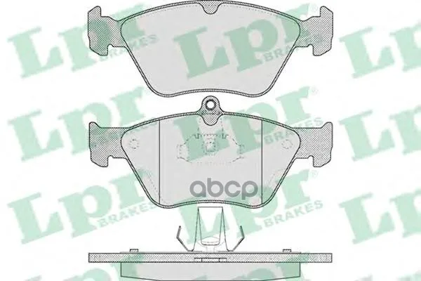 Колодки Тормозные Opel Omega B/Vectra A/Saab 900 93-98 Передние Lpr 05p465 Lpr арт. 05P465