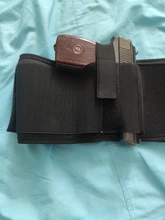 Pistolera táctica militar portátil, funda oculta, cinturón ancho, funda para teléfono móvil, caza al aire libre, defensa