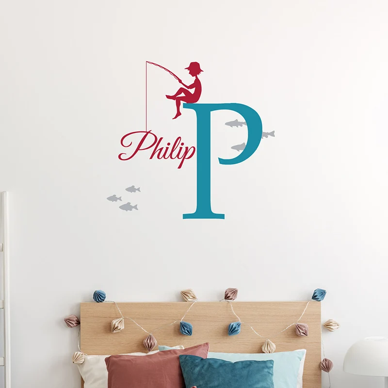boy name wall decals