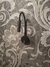 Reading-Lamp Book-Lamp Wall-Light Bedside Eu-Us-Plug LED Silver Black White New-Design