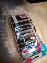 Rizador de pelo con núcleo de tracción, herramienta para rizar el cabello, rizadores de pelo mágicos para peluquería, salón de belleza, 12 unids/lote