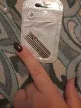 5/6/7 diamante uñas taladro mm broca para fresa conjunto cortadores de manicura del Piedra pedicura eléctrica Mill manicura máquina