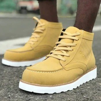 

Chekich Suede Boots for Men Black Winter Shoes Snow Boots Shoes Boot Men's Fashion Ankle Men Sneakers Shoes Made in Turkey Winter Boots Footwear Men Basic Boots Shoes Men Zapatillas Hombre For Men Spring Fashion