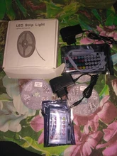 Led Ribbon Led-Strip-Lights Flexible Tape Phone-Bluetooth-App 5050 Waterproof RGB DC