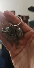 PUBG-Llavero Playerunknowns Battlegrounds, mochila, armadura, casco, Pan 98k, llavero con anilla, joyería del ejército
