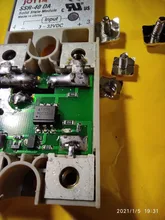 Solid-State-Relay Cover Single-Phase Control White-Shell 10DA 40DA SSR 25DA DC Plastic