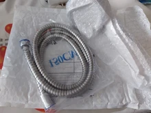 Shower-Hose Bathroom-Accessories Water-Pipe Soft Flexible Black 2m Chrome-Plating Rainfall