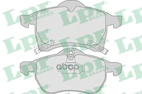 Колодки Тормозные Opel Astra G 1.8-2.2 16v/Zafira A/B 1.6/1.8 Передние Lpr 05p690 Lpr арт. 05P690