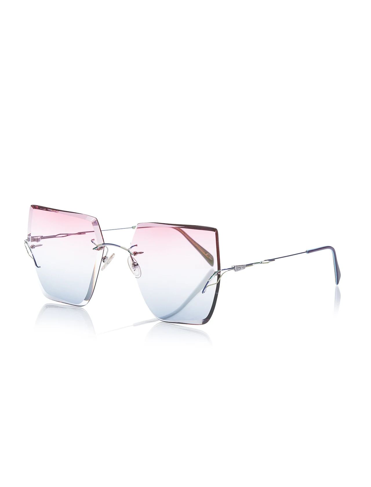 

Women's Sunglasses FLR 719 P01 C52 TITANIUM SILVER POLYCARBON ANTREFLE IRREGULAR 58-18-135