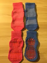 Calcetines antideslizantes finos y transpirables para niño y niña, calcetines de cuero para el hogar, algodón, Color caramelo, Otoño/Invierno/primavera/verano