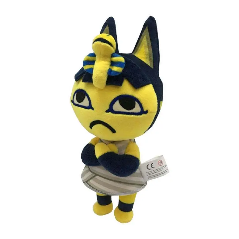 Hot Sales!!! New Arrival 20cm Ankha Plush Toy Animal Crossing Ankha Soft Stuffed Toy Doll Child New in Box