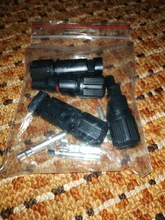 1 par de conectores solares Conector de Panel Solar, 30A, 1000V, macho + hembra, IP67, para cable Solar