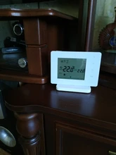 Beok-termostato inalámbrico inteligente con Wifi, controlador de temperatura para caldera de Gas y actuador de calefacción de habitación, funciona con Google Home y Alexa