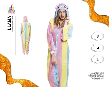 Pijama Kigurumi Unicornio Adulto Hombre Mujer con Estrellas de Colores 1