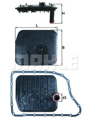 Фильтр Акпп Ford Focus 2 С Прокладкой Mahle/Knecht Hx153d Mahle/Knecht арт. HX153D