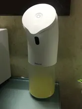 Baseus automático de jabón dispensador infrarrojo Sensor sin contacto de espuma de dispensador de jabón líquido de mano de la bomba de lavado dispensador desinfectante botellas