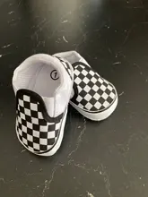 Zapatos clásicos a cuadros para bebé recién nacido, calzado de suela suave de algodón, informales, deportivos, para cuna