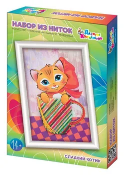 

Set for creativity weaving threads on Carnations "sweet cat" The Tenth Kingdom 03686dk