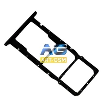 SIM лоток(Держатель сим карты) Huawei Y5 /Honor 7A/dua-l22 Black