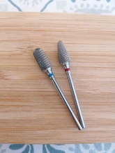 Brocas de carburo de tungsteno para manicura eléctrica, accesorios para limpieza de cutículas y pedicura