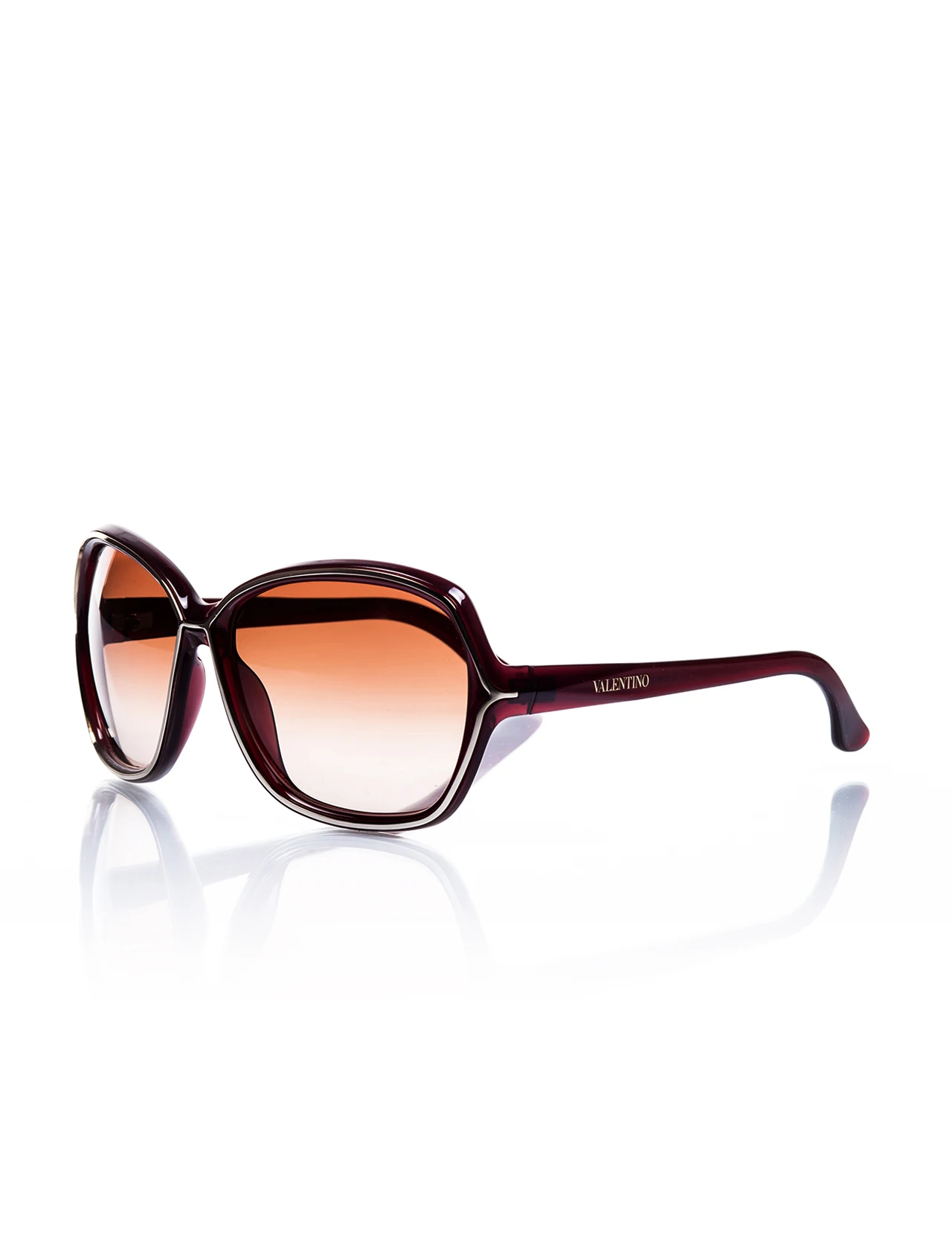 

Women's sunglasses val 5765 dtt6y bone Brown organic rectangle rectangular 59-15-125 valentino