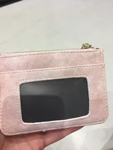 Monedero pequeño de cuero con cremallera para mujer, Mini monedero con borla para estudiantes, monedero pequeño, llavero, billetera