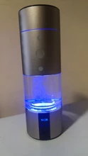 Generador de agua de Hidrógeno BlueVida Max 5000ppb, hasta DuPont SPE/PEM, cámara Dual, nanotecnología con pantalla LED, potencia de tiempo e inhalador
