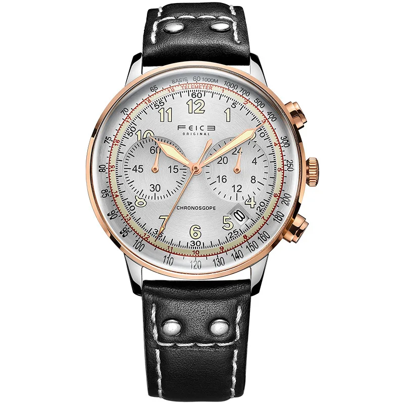 

calendar watch fashion trend pointer quartz men watch
