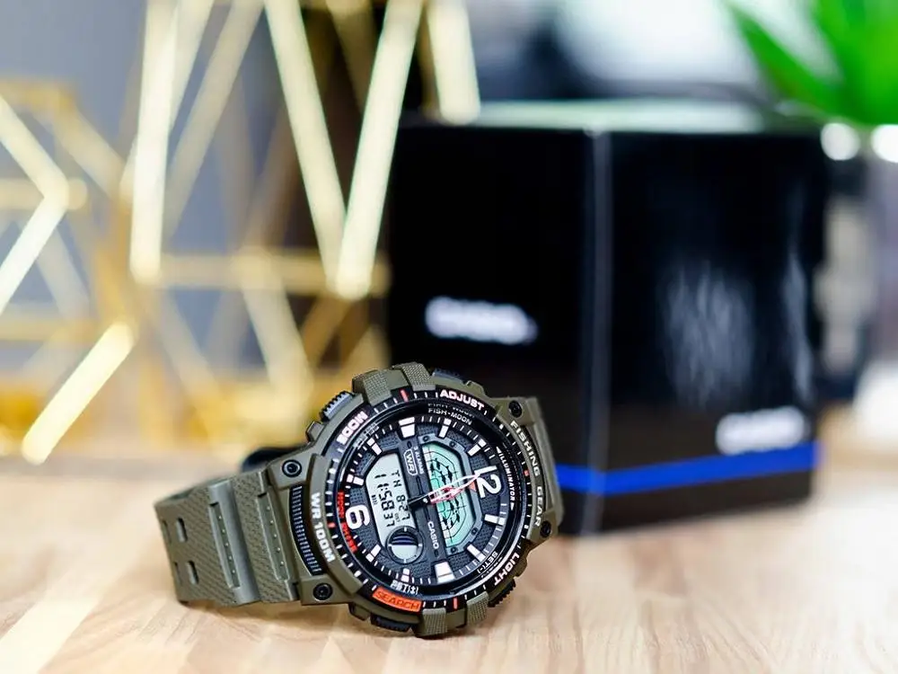 Orologio uomo pesca Casio WSC 1250H 3AV fasi lunari Casio WSC 1250H 3AV fasi  lunari orologio uomo pesca|Digital Watches| - AliExpress