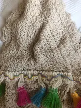 Cover Ups Swimsuit Kimono Bikini Weave Crop-Top Tassel Crochet Beach-Wear Summer Sexy