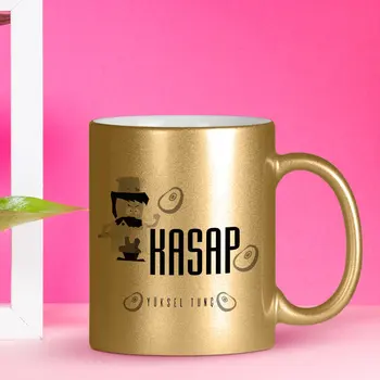 

Personalized Professional Butcher Gilded Mug Cup